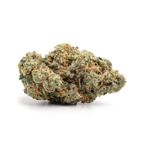 An image of a Starburst Bubba bud on a white background