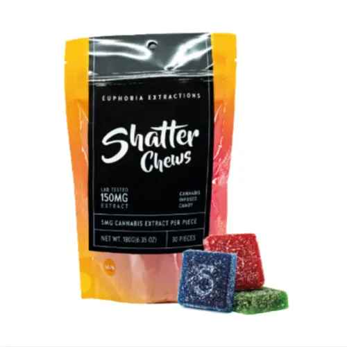 THC Shatter Chews - Sativa - 150mg