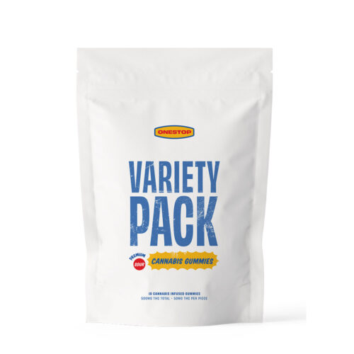 Sour Variety Pack - THC Gummies - 500mg