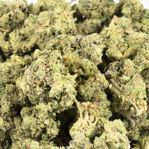 A close up bud bag photo of grease monkey