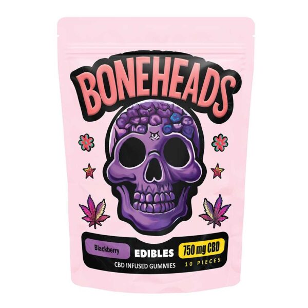 Boneheads - CBD Gummies - Blackberry - 750mg