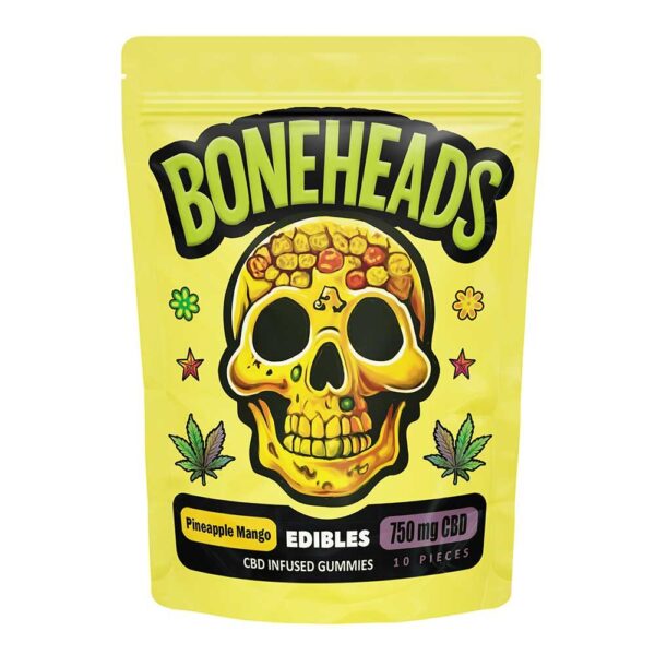 Boneheads - CBD Gummies - Pineapple Mango - 750mg