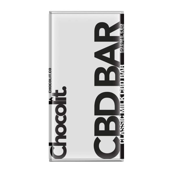 Chocolit - Milk Chocolate Bar - 500mg CBD