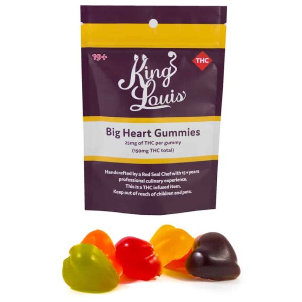 King Louis - Big Heart Gummies - 150mg