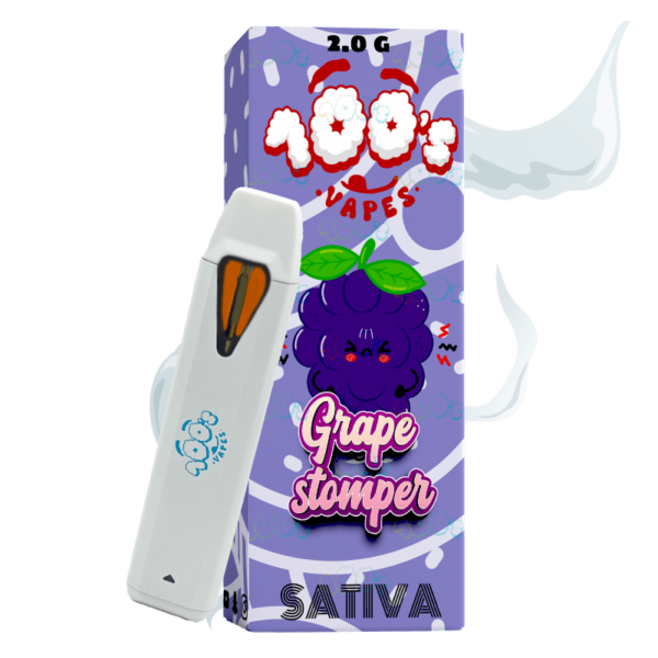 100's Vapes Grape Stomper