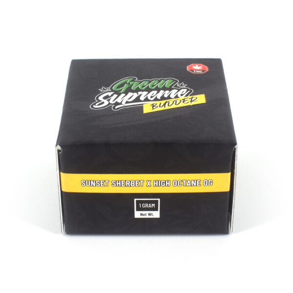 Green Supreme - Budder - Sunset Sherbet x High Octane - 1g