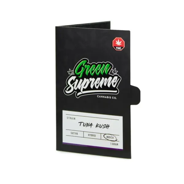 Green Supreme - Indica Shatter - Tuna Kush - 1g