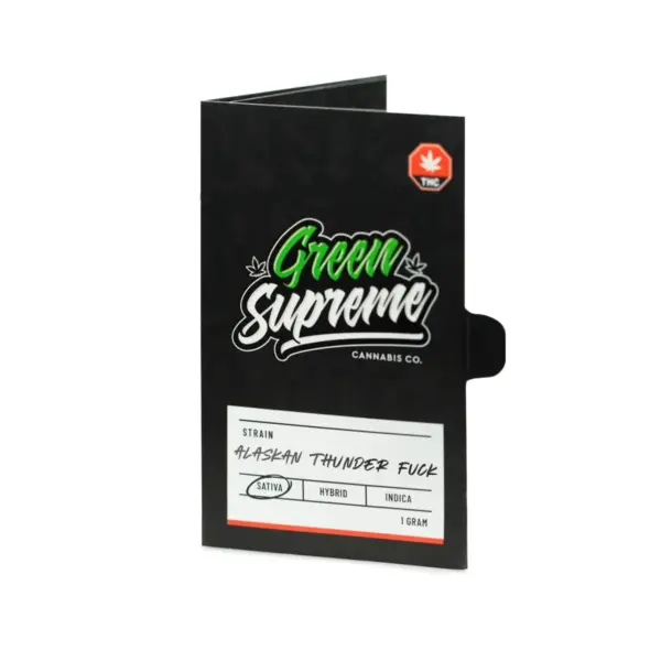 Green Supreme - Alaskan Thunder Fuck - Sativa Shatter - 1g