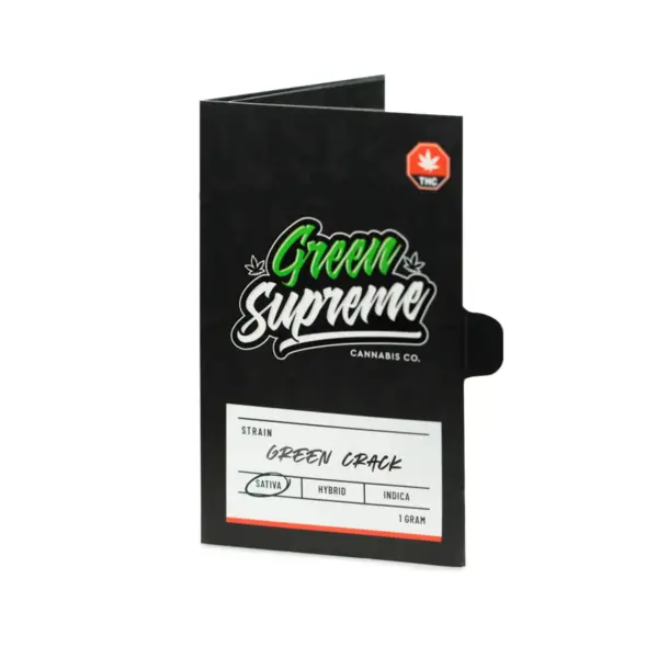 Green Supreme - Green Crack - Sativa Shatter - 1g