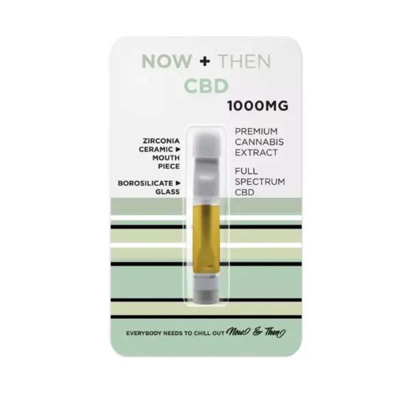 Now + Then - Full Spectrum CBD Vape Cartridge - 1000mg