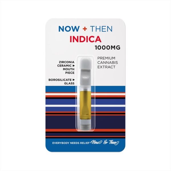 Now + Then - Indica Vape Cartridge - 1000mg