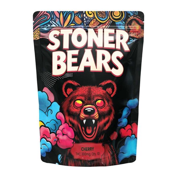 Stoner Bears - Cherry Gummies - 300mg THC