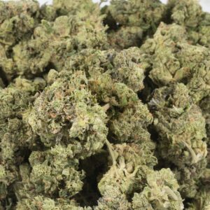 close up image of golden pineapple buds