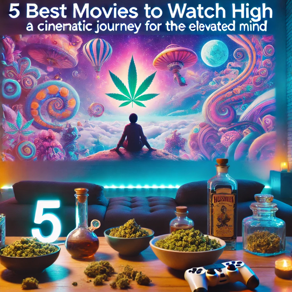 An image about the best movies to watch while high.