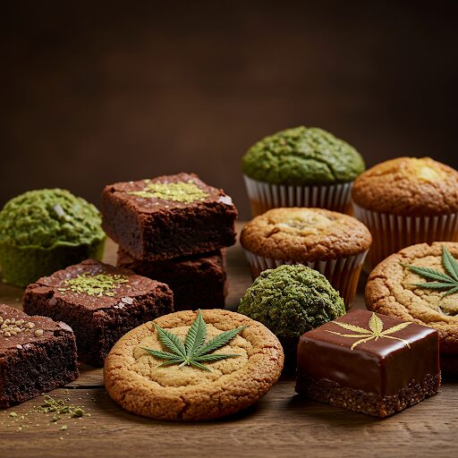 cannabis baked edibles