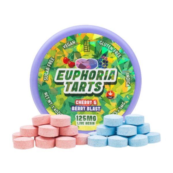 Euphoria Extractions - Indica Cherry & Berry Blast Tarts