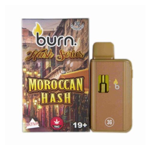 The Straight Goods – Moroccan Hash 3g THC Vape on a clean white background