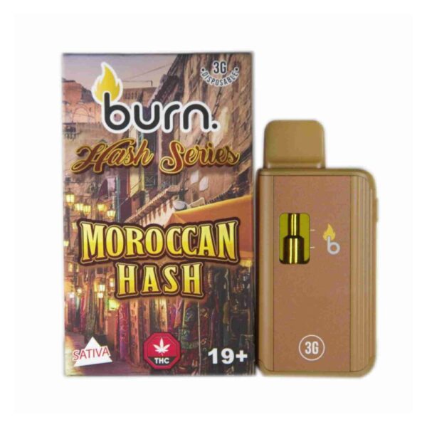 The Straight Goods – Moroccan Hash 3g THC Vape on a clean white background