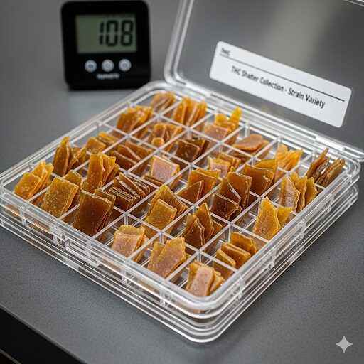 thc shatter in storage