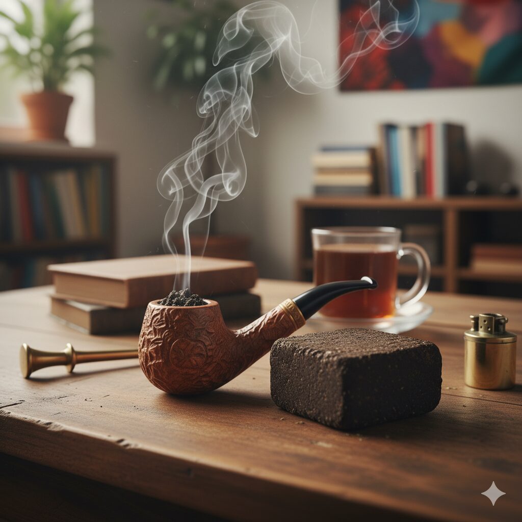 smoking black hash