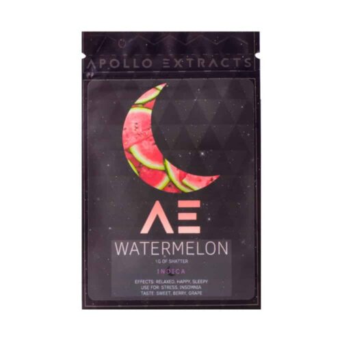 APOLLO EXTRACTS – Watermelon Indica Shatter