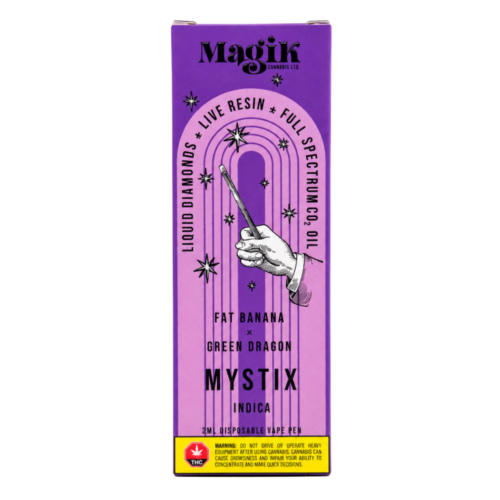 Magik – Mystix Vape Pen – Fat Banana X Green Dragon – 2g