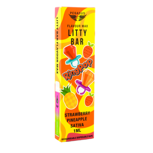 PEGASUS - Strawberry Pineapple Litty Bar Vape - 1g