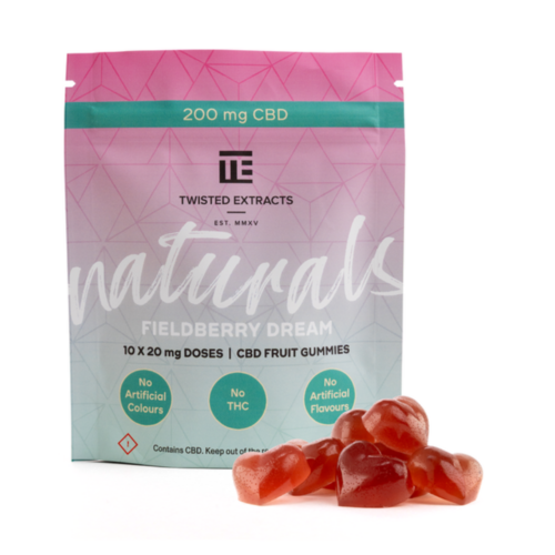 Twisted Naturals – Fieldberry Dream Gummies – 200mg CBD